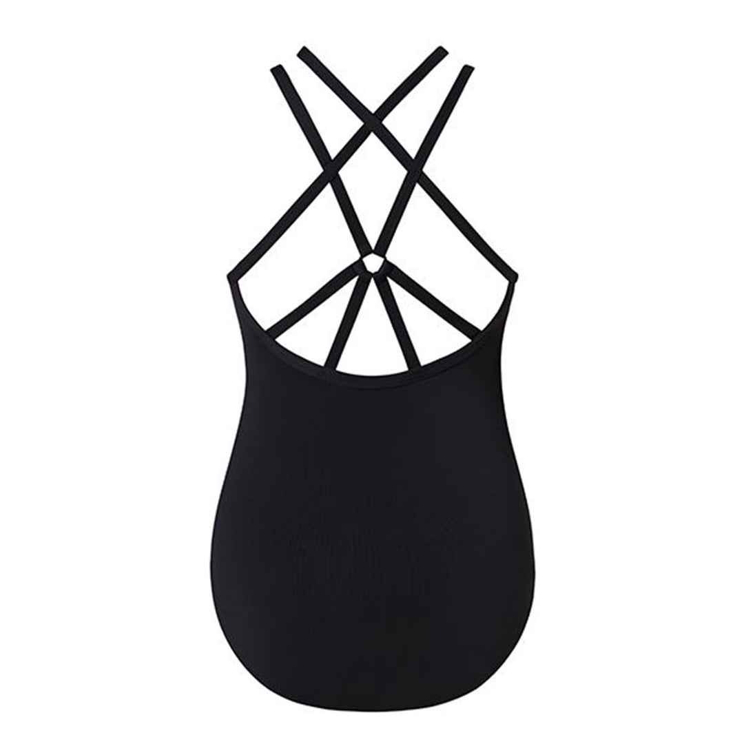 Energetiks Lynda Crisscross Back Camisole Leotard Adult Size
