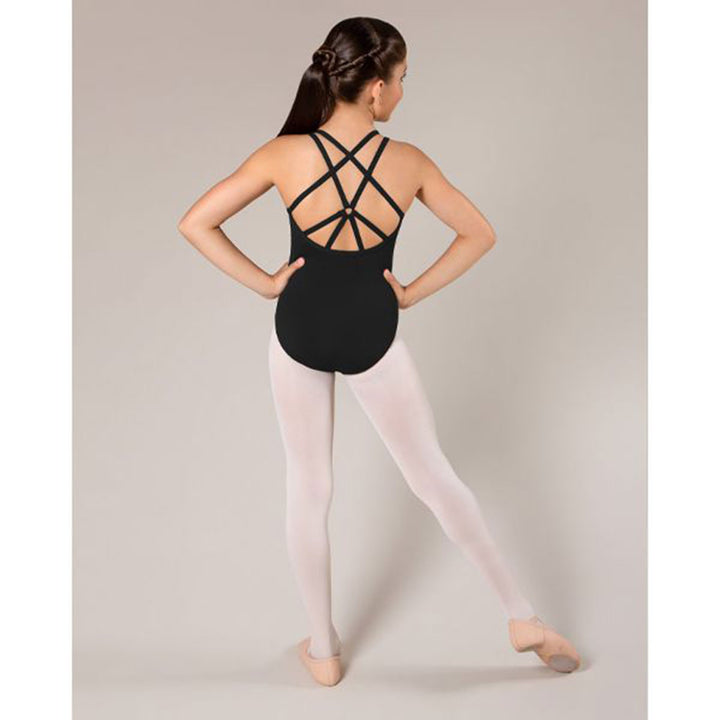 Energetiks Lynda Camisole Detail Back Leotard Children Sizes