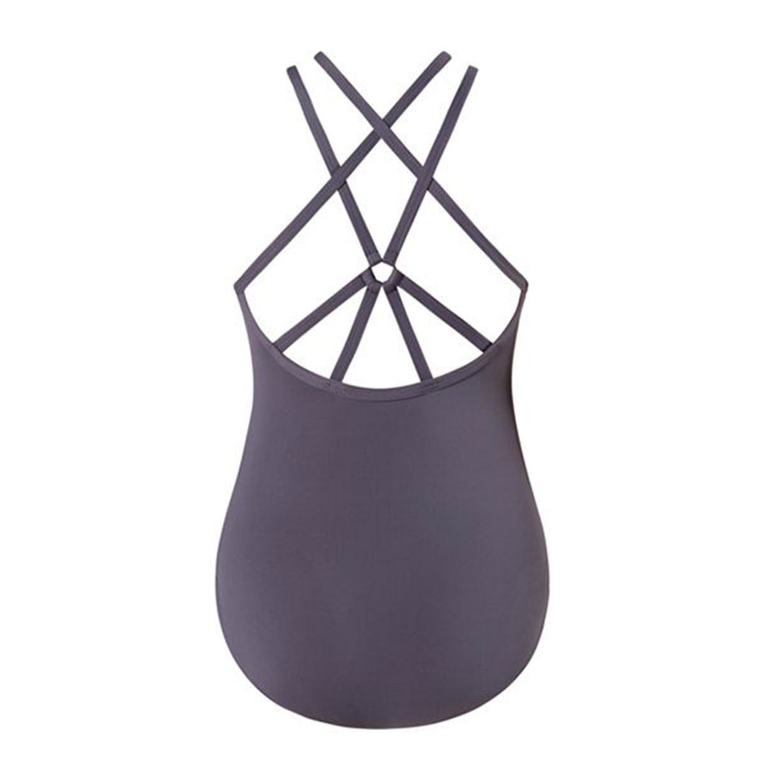 Energetiks Lynda Crisscross Back Camisole Leotard Adult Size