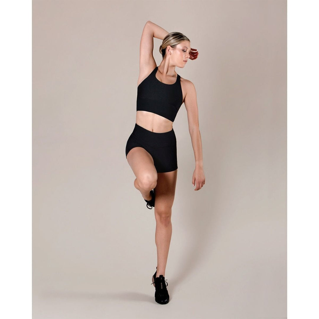 Energetiks Madison Wide Waist Band Black Short Adult Sizes