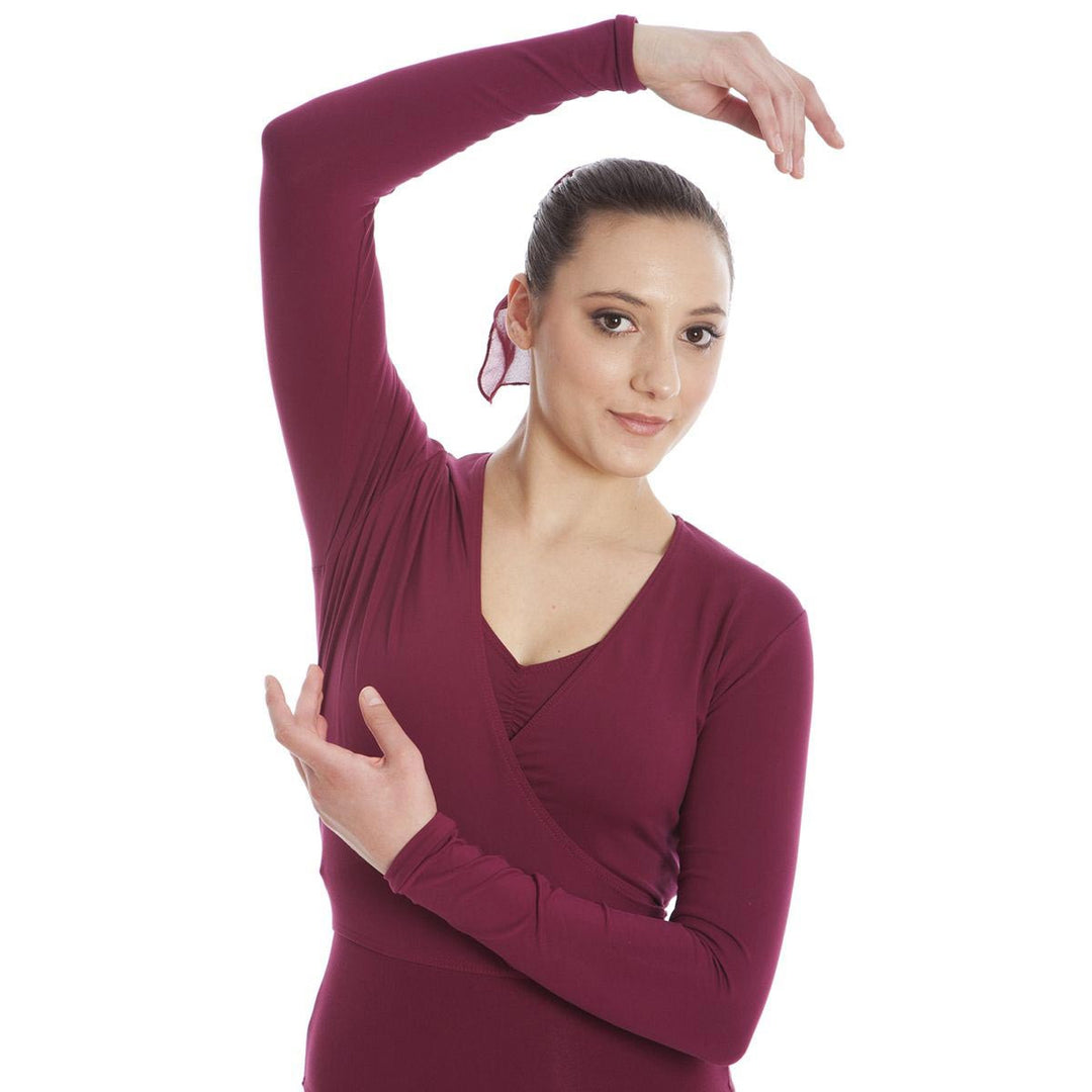 Energetiks Maeve Crossover Top Adult Sizes - Ballet Wrap Top