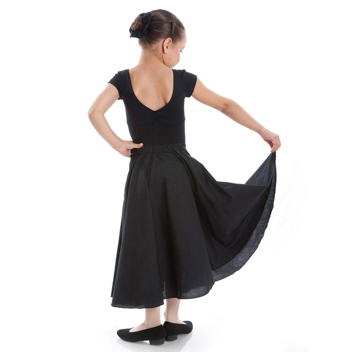 Energetiks Girls Matilda Character Dance Skirt Black