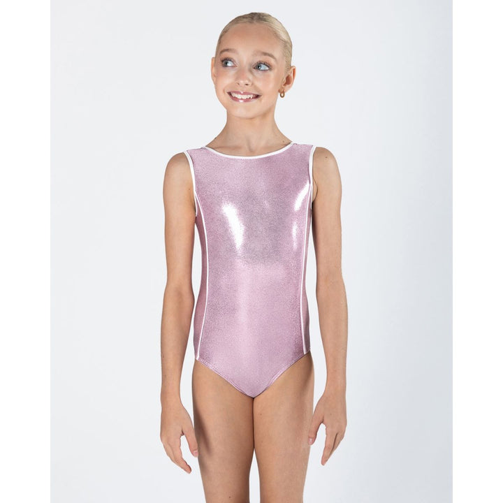 Energetiks Meg Spliced Tank Leotard - Gymnastics Child Sizes