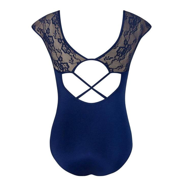 Energetiks Mila Cross-Back Lace Cap Sleeve Leotard - Adults
