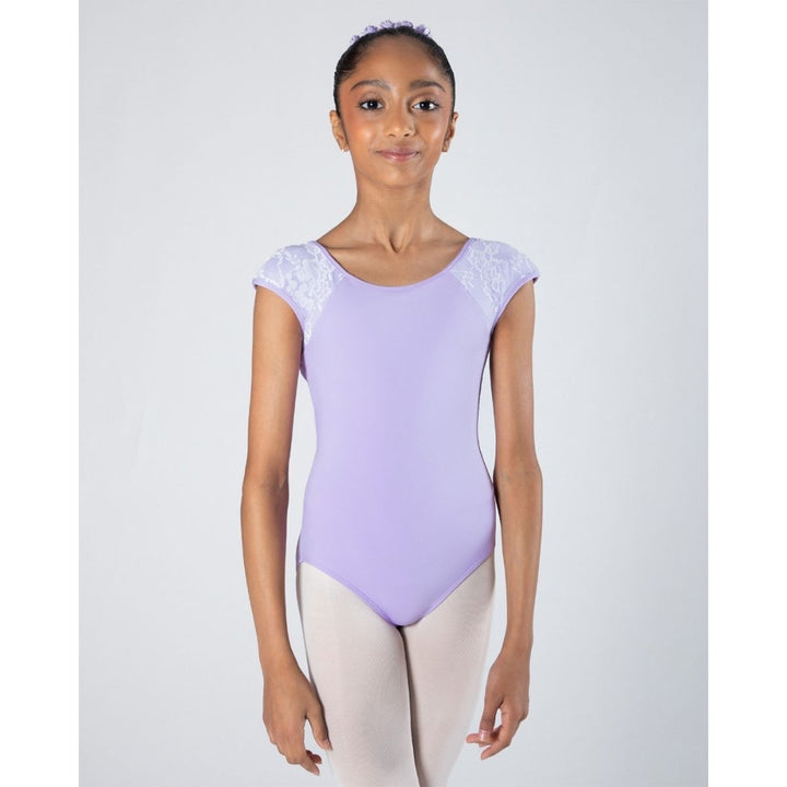 Energetiks Mila Cross Back Lace Leotard Children Sizes