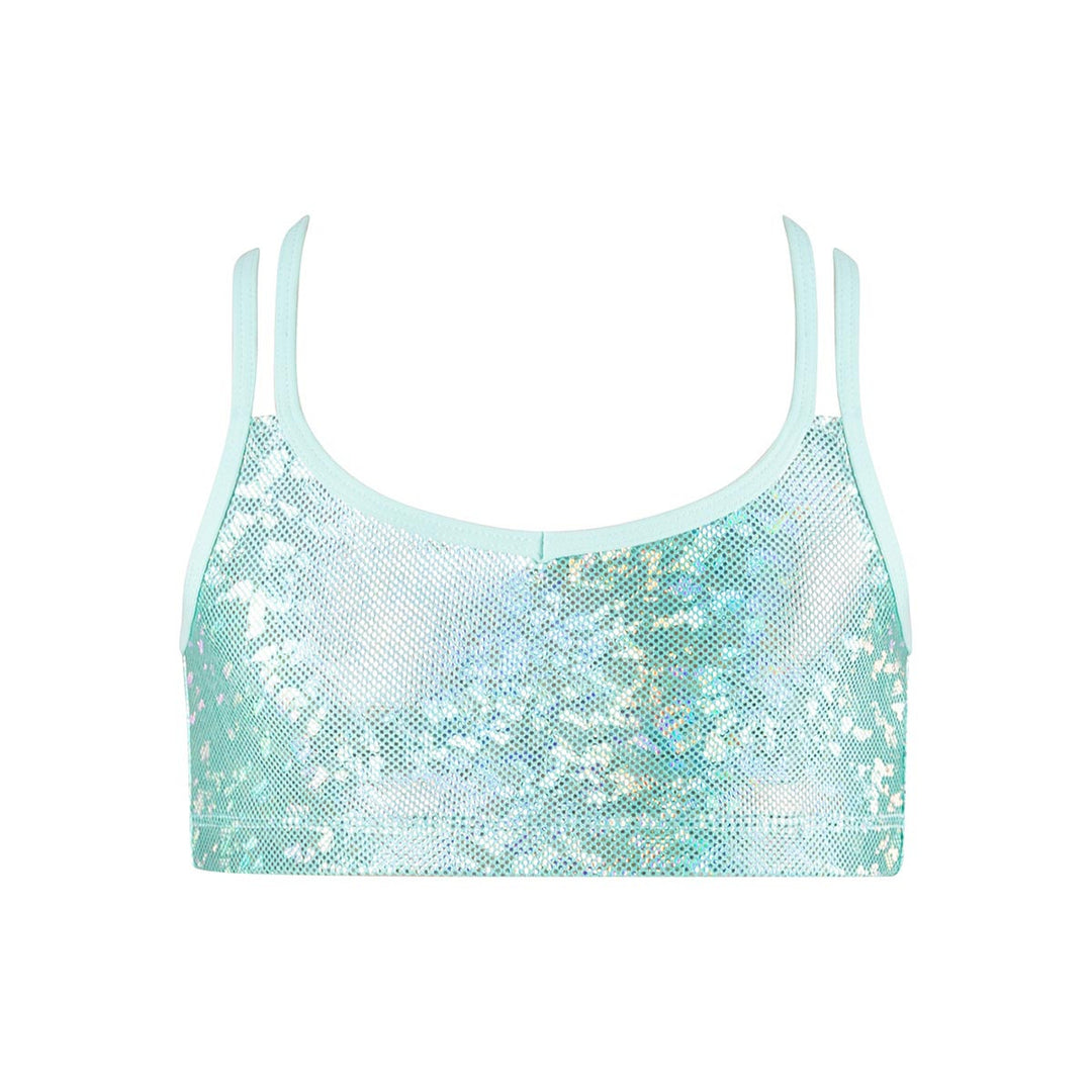Energetiks Gymnastic Roxy Cross Back Crop Top Children Size