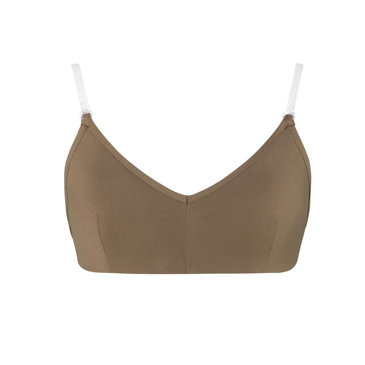 Energetiks Clear Back Bra With Removable Cups Adult Sizes
