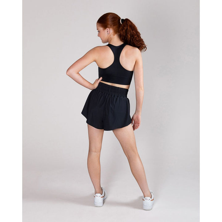 Energetiks Morgan Two in One Black Dance Short Adult Sizes