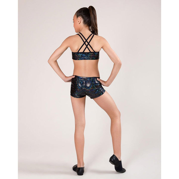 Energetiks Gymnastic Roxy Cross Back Crop Top Children Size
