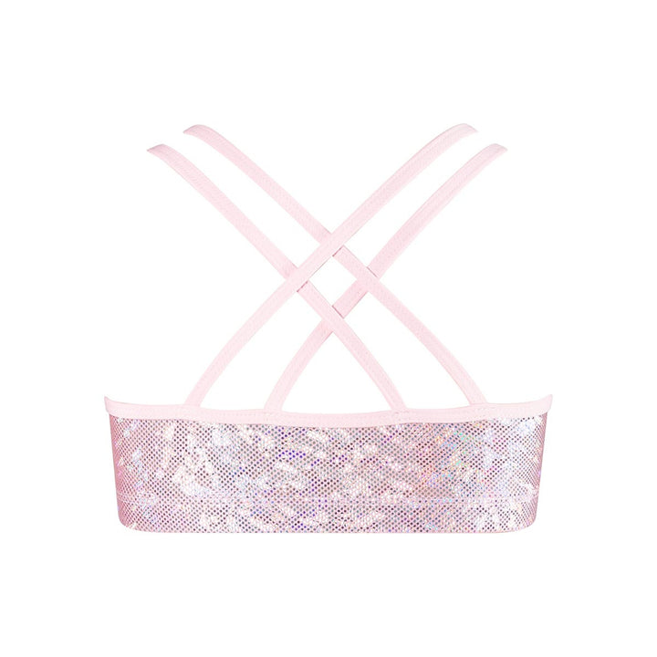 Energetiks Gymnastic Roxy Cross Back Crop Top Children Size