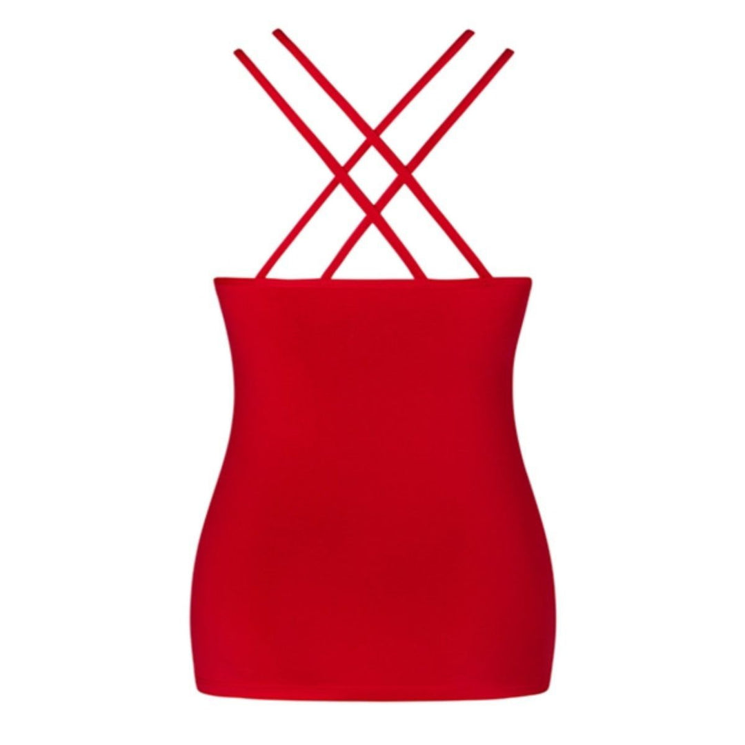 Energetiks Roxy Singlet Double Cross Strap Back Adult Sizes
