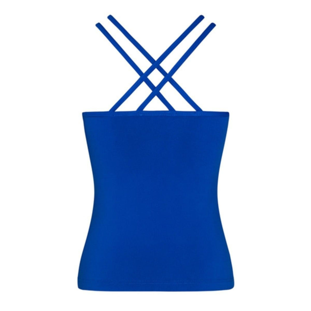 Energetiks Roxy Singlet Double Cross Strap Back Child Sizes