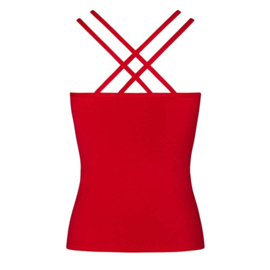 Energetiks Roxy Singlet Double Cross Strap Back Child Sizes