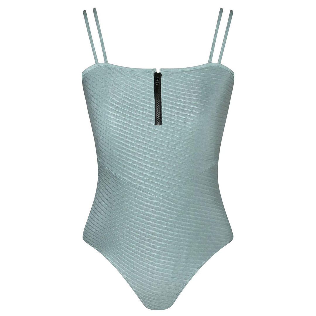 Energetiks Kara Zip Camisole Leotard Jacquard Adult Sizes