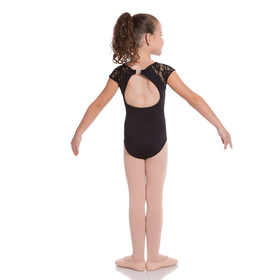 Energetiks Milla Cap Lace Sleeve Leotard Children Sizes