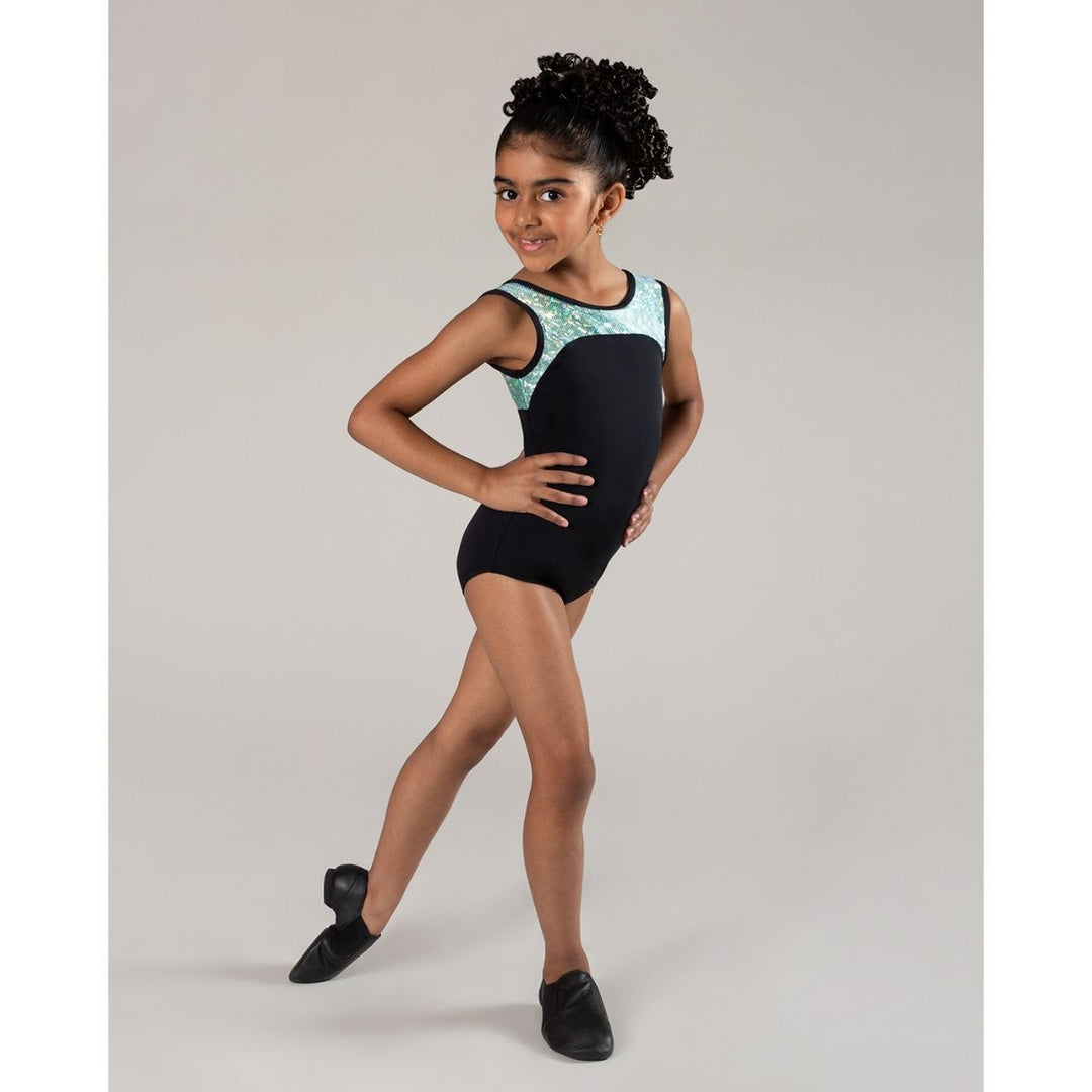 Energetiks Gymnastic Star Boat Neck Leotard Girls