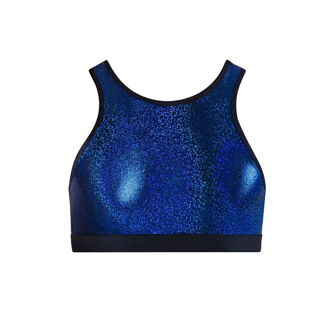 Energetiks Tate High Neck Crop Top - Gymnastics Child Sizes