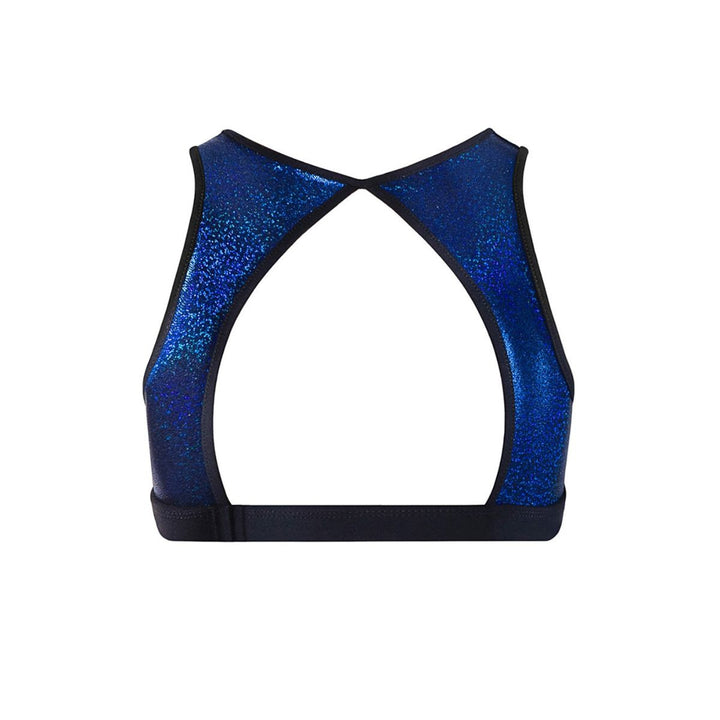 Energetiks Tate High Neck Crop Top - Gymnastics Child Sizes