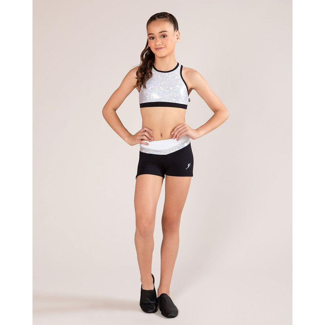 Energetiks Gymnastic Tilly High Neck Crop Top Children Sizes