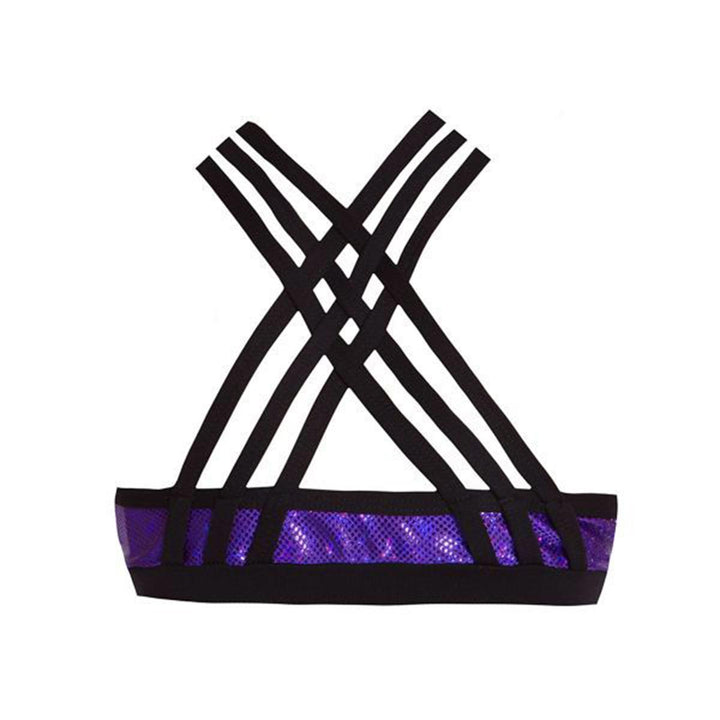 Energetiks Gymnastic Tilly High Neck Crop Top Children Sizes