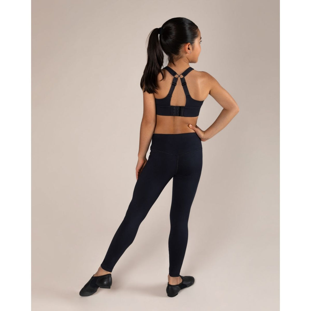 Energetiks Tori Wide Waist Ankle Biter Girls Legging