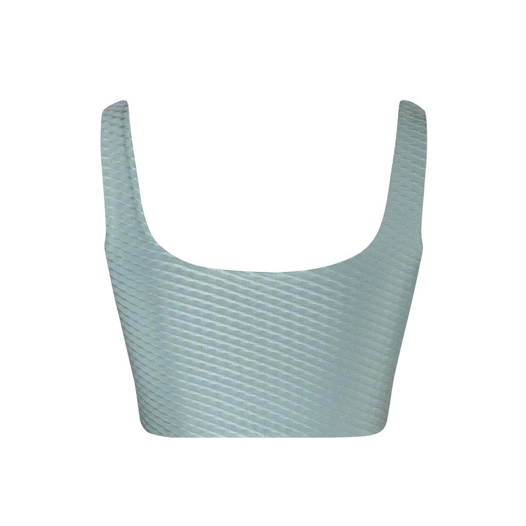 Energetiks Tori Jacquard Square Neck Crop Top Adult Sizes