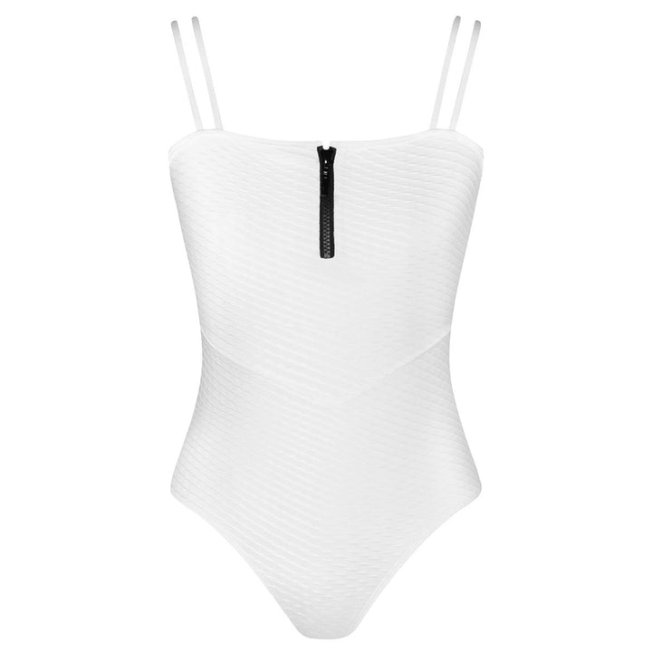 Energetiks Kara Zip Camisole Leotard Jacquard Adult Sizes