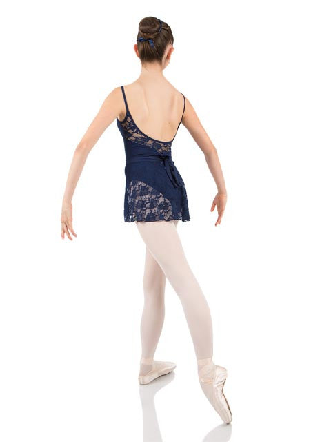 Energetiks Melody Lace Detail Wrap Tie Back Skirt Adult Size
