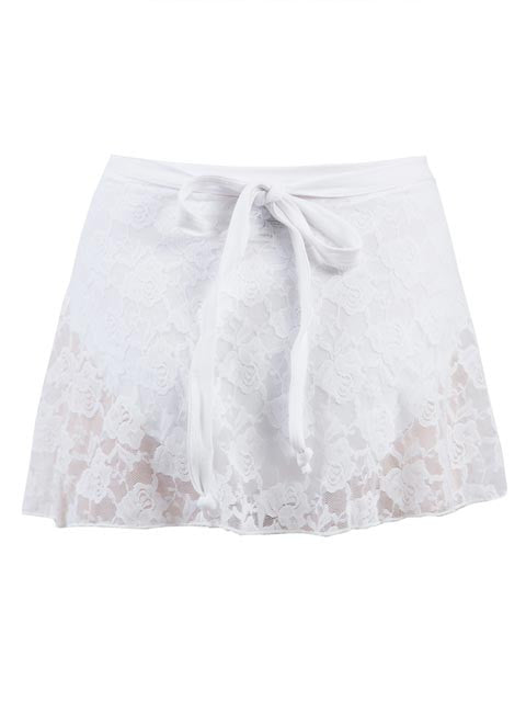 Energetiks Melody Lace Wrap Tie Back Skirt Children Sizes