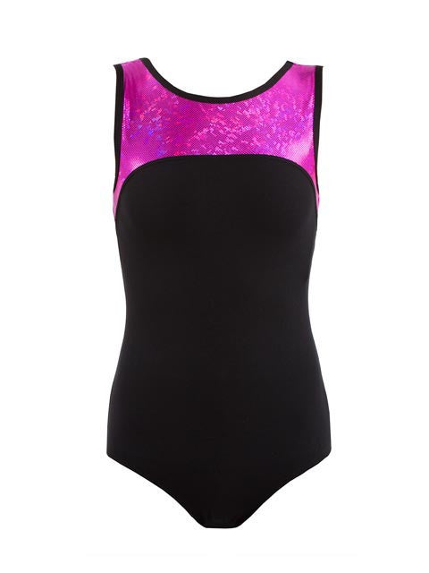 Energetiks Gymnastic Star Boat Neck Leotard Girls