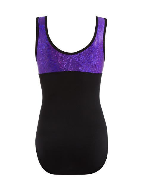 Energetiks Gymnastic Star Boat Neck Leotard Girls