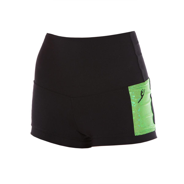 Energetiks Mia Boy Leg  Metallic Shattered Glass Short Girls