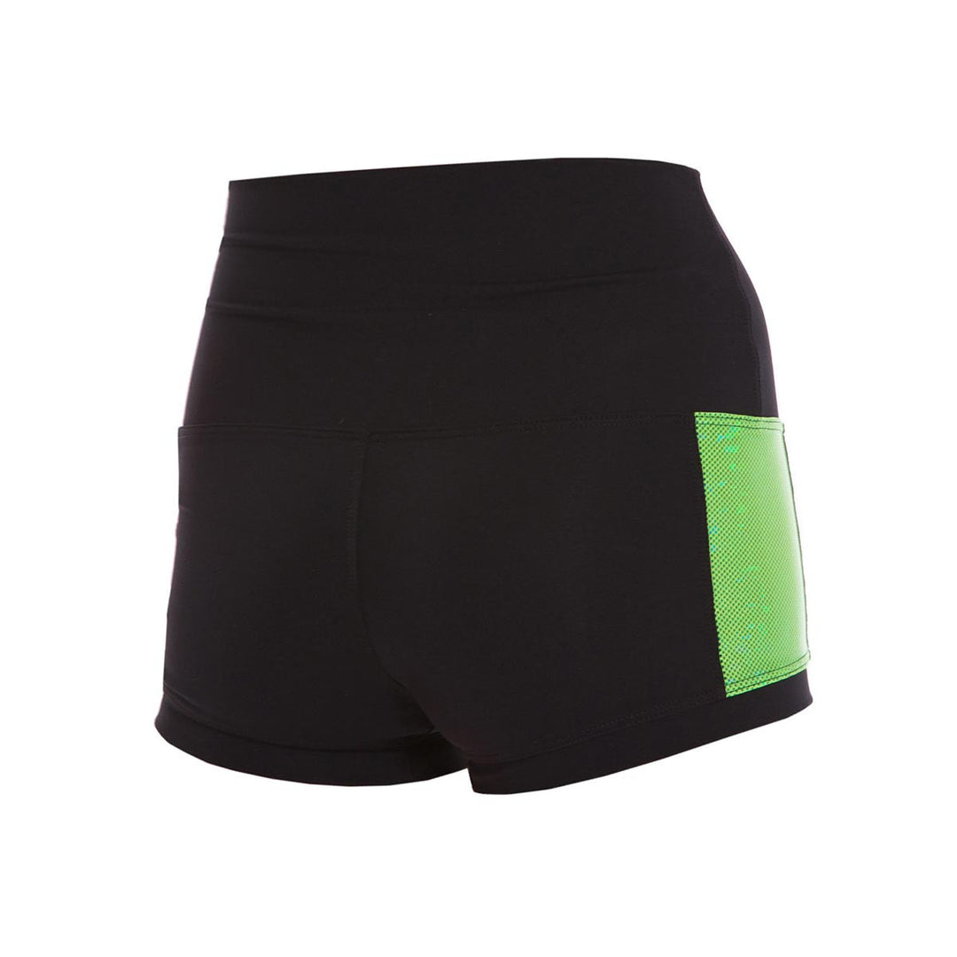 Energetiks Mia Boy Leg  Metallic Shattered Glass Short Girls