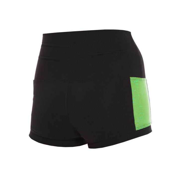 Energetiks Mia Boy Leg  Metallic Shattered Glass Short Girls