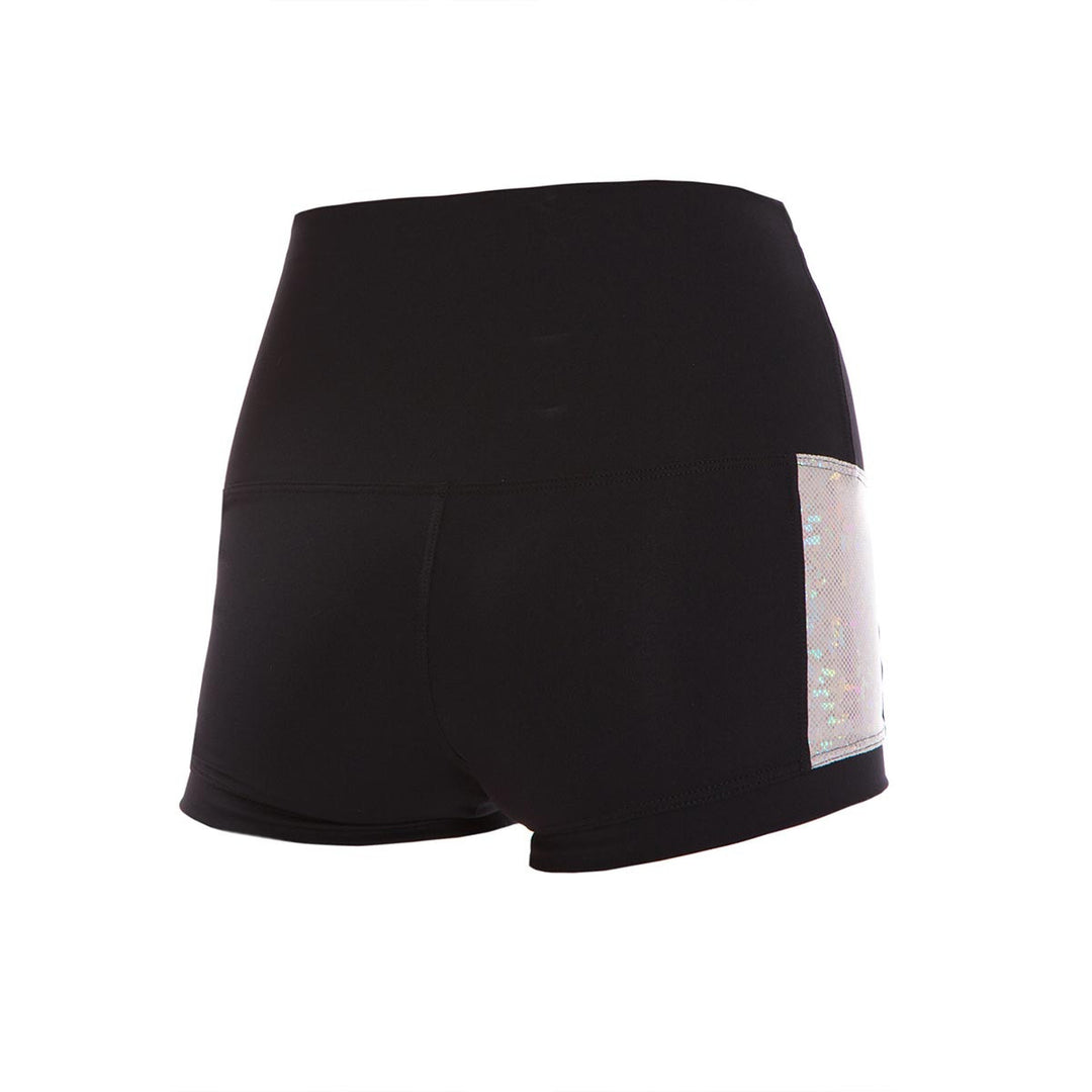 Energetiks Mia Boy Leg  Metallic Shattered Glass Short Girls