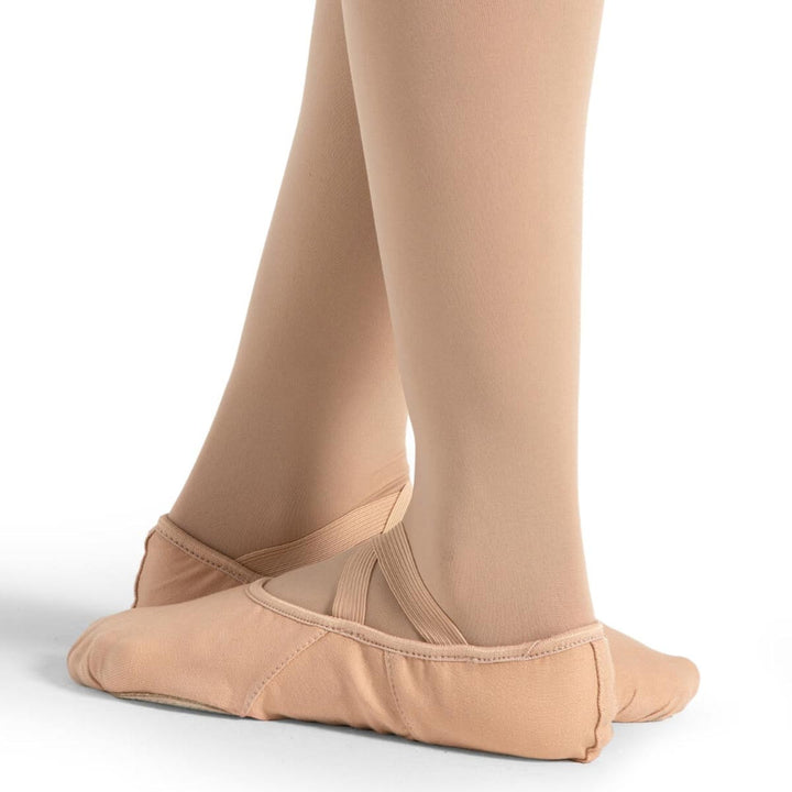 Capezio Hanami Canvas Ballet Shoes Split Sole Adult Sizes