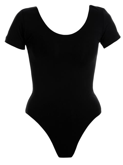 Energetiks Jesse Short Sleeve Scoop Neck Leotard Adult Sizes
