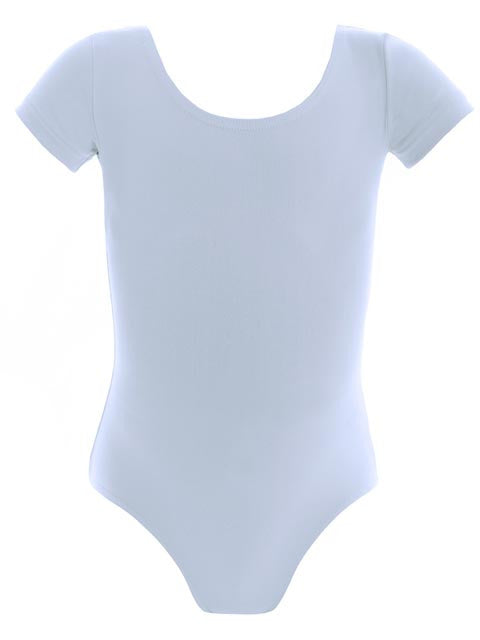 Energetiks Jesse Short Sleeve Scoop Leotard Children Sizes