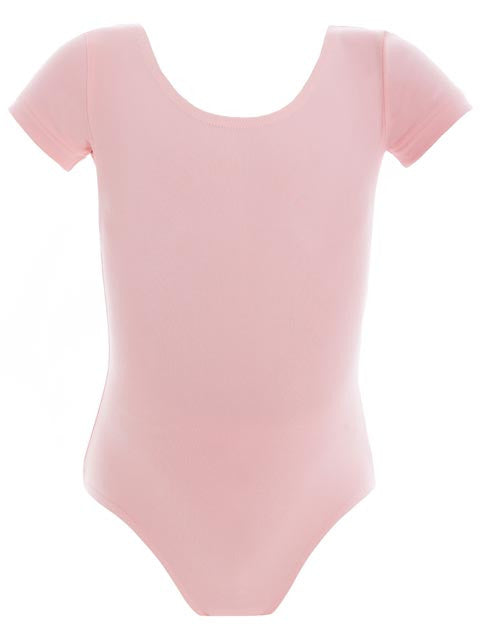 Energetiks Jesse Short Sleeve Scoop Leotard Children Sizes