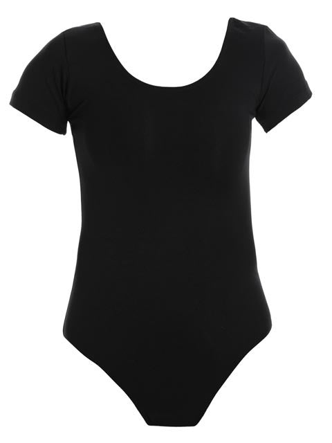 Energetiks Jesse Short Sleeve Scoop Leotard Children Sizes
