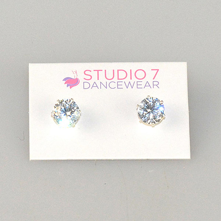 Studio 7 Dancewear Diamante Stud Earrings Small and Medium