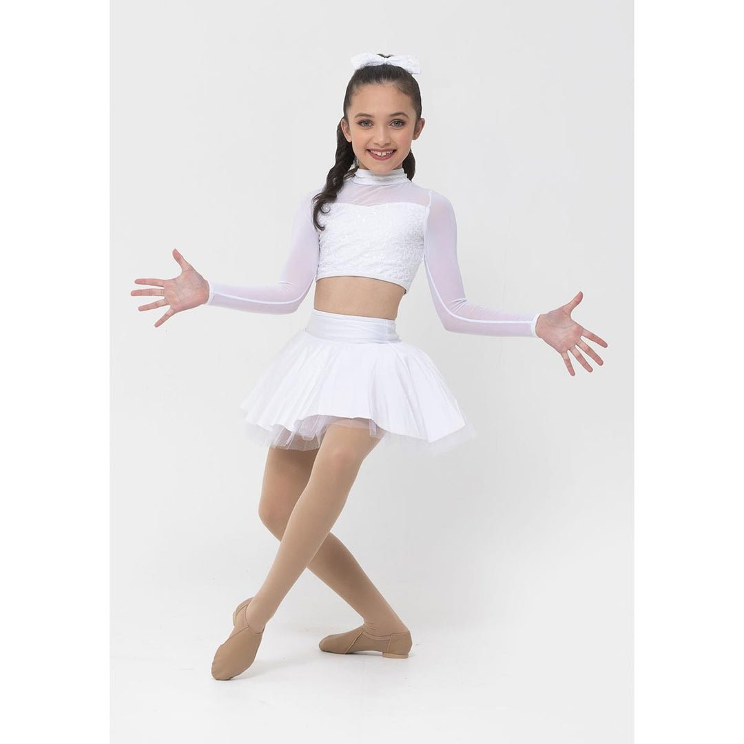 Studio 7 Dancewear Girls Skater Skirt with Inbuilt Brief