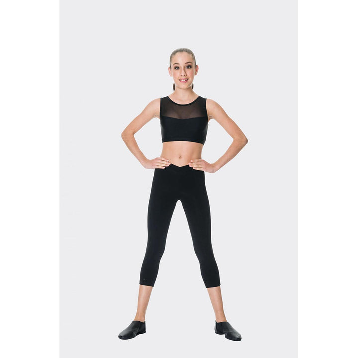 Studio 7 Dancewear Womens 3/4 Cotton Leggings