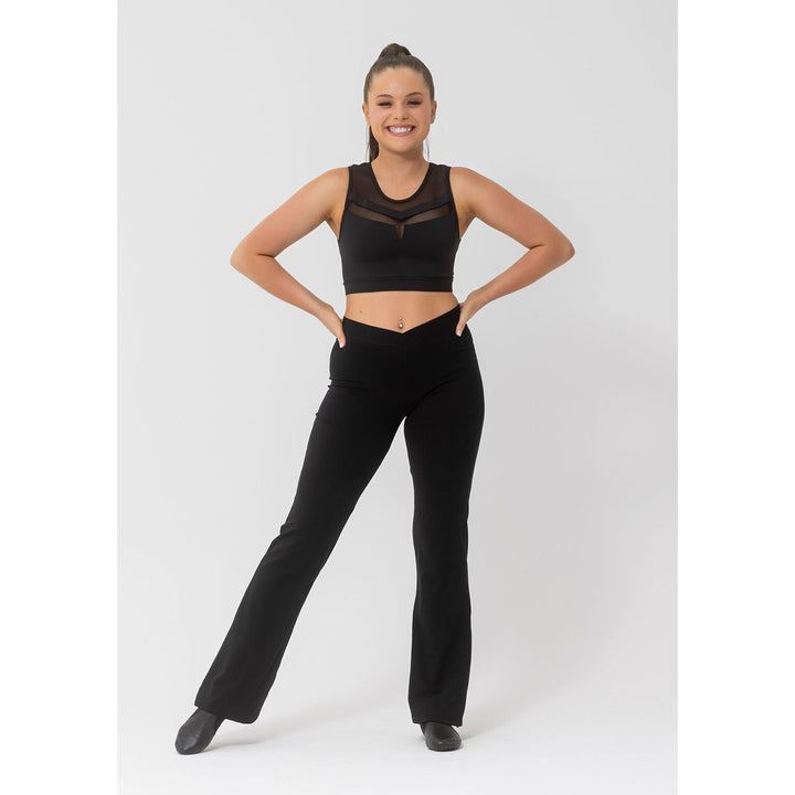 Studio 7 Dancewear Molly Mesh Detailed Crop Top Adult Sizes