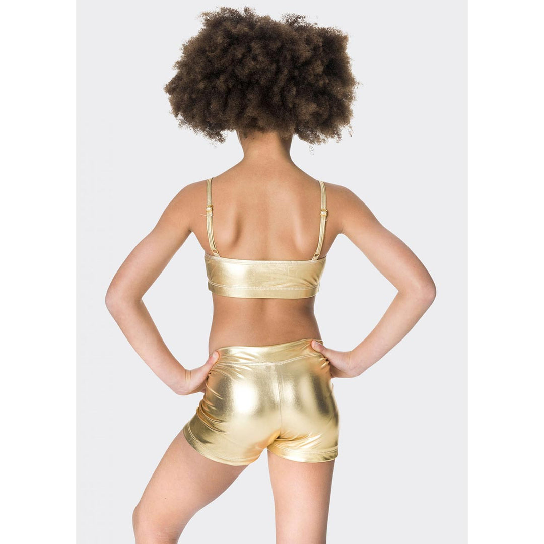 Studio 7 Dancewear Camisole Metallic Crop Top Adult Sizes