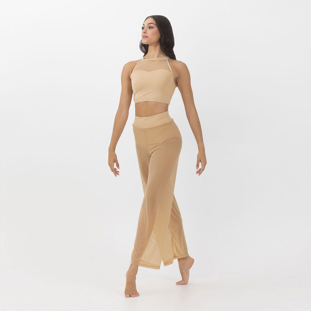 Studio 7 Dancewear Mesh Dance Performance Pants Adult Sizes