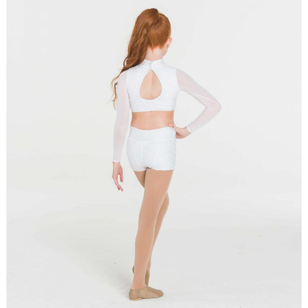 Studio 7 Dancewear Down Town Long Sleeve Crop Top Children
