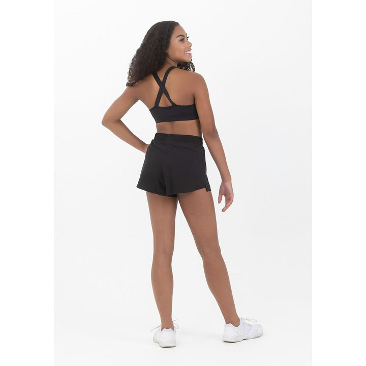 Studio 7 Dancewear Eco Running curved hem Short - Girls