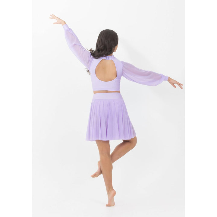 Studio 7 Dancewear Annabel Long Sleeve Crop Top Girls