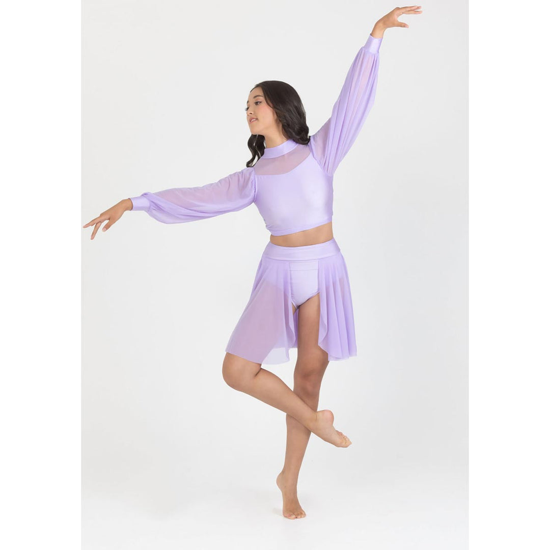 Studio 7 Dancewear Eloise Mesh Girls Lyrical Skirt